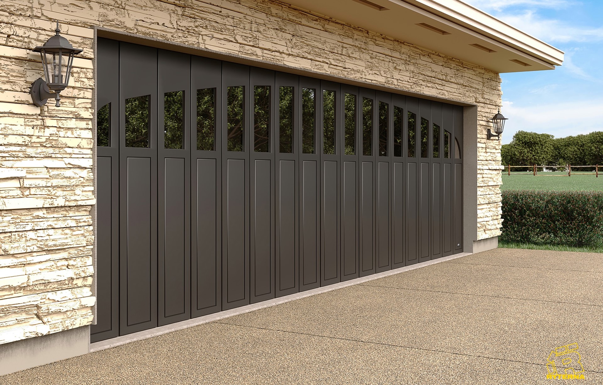 Brama przesuwna boczna