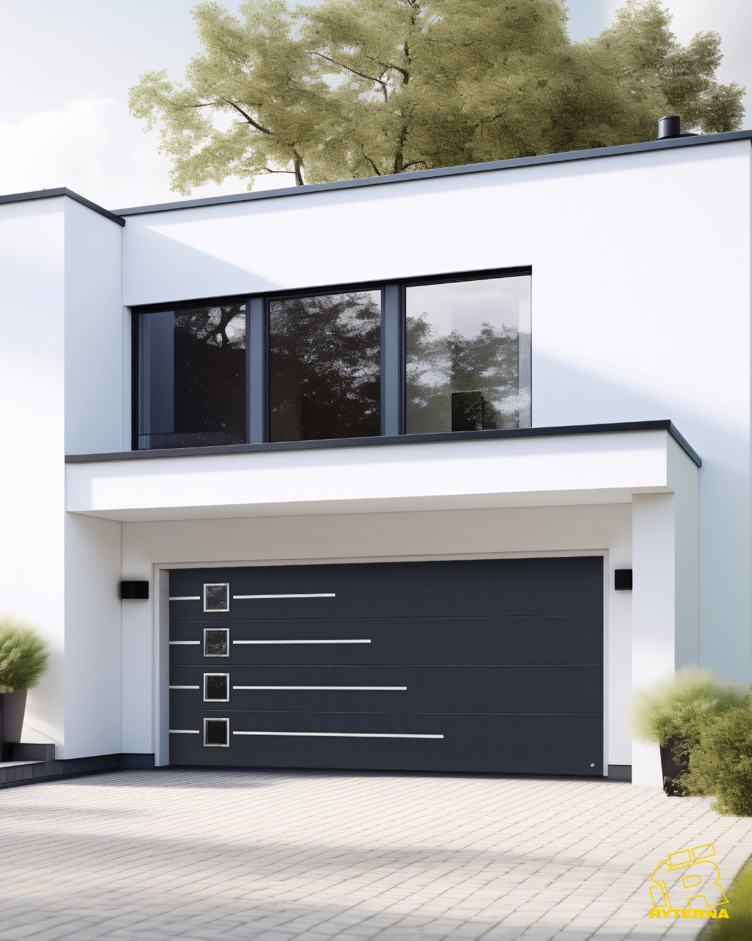 Nowoczesna brama segmentowa Ryterna - Smart-Tech Rzeszów