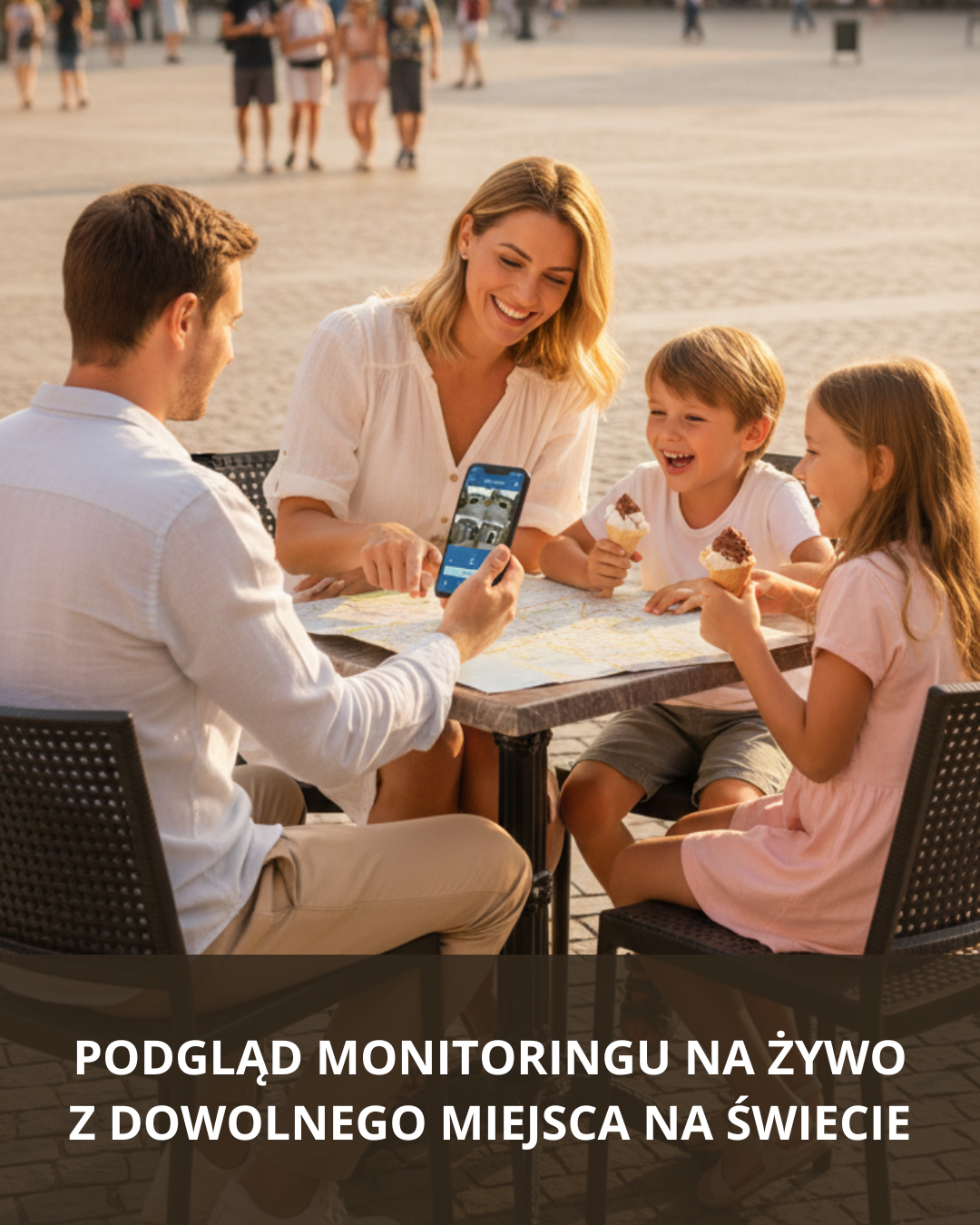 Aplikacja mobilna i podgląd na żywo - system monitoringu wizyjnego
