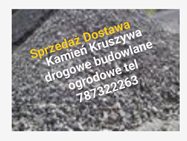 Sprzedaż piasek kruszywa kamień Rzeszów Tyczyn tel 787322263